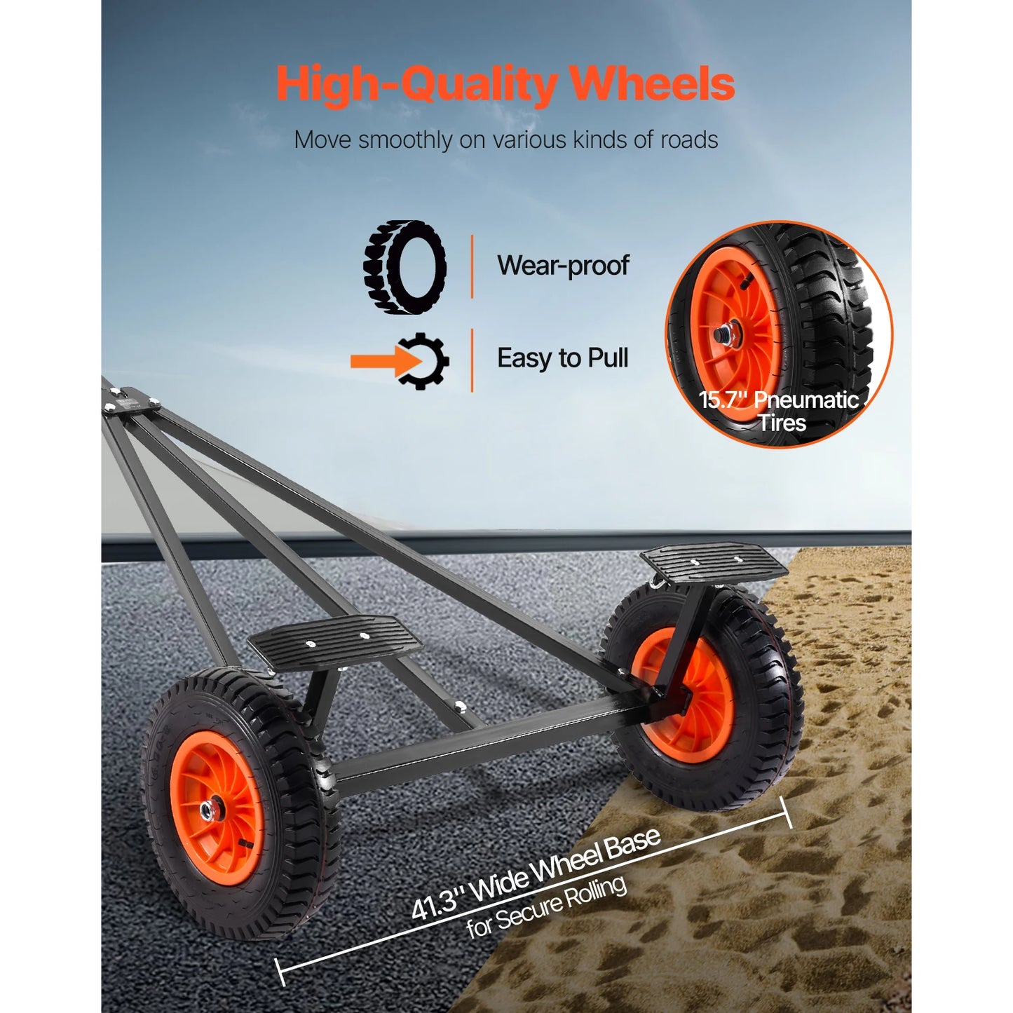 420lbs Boat Trailer Dolly