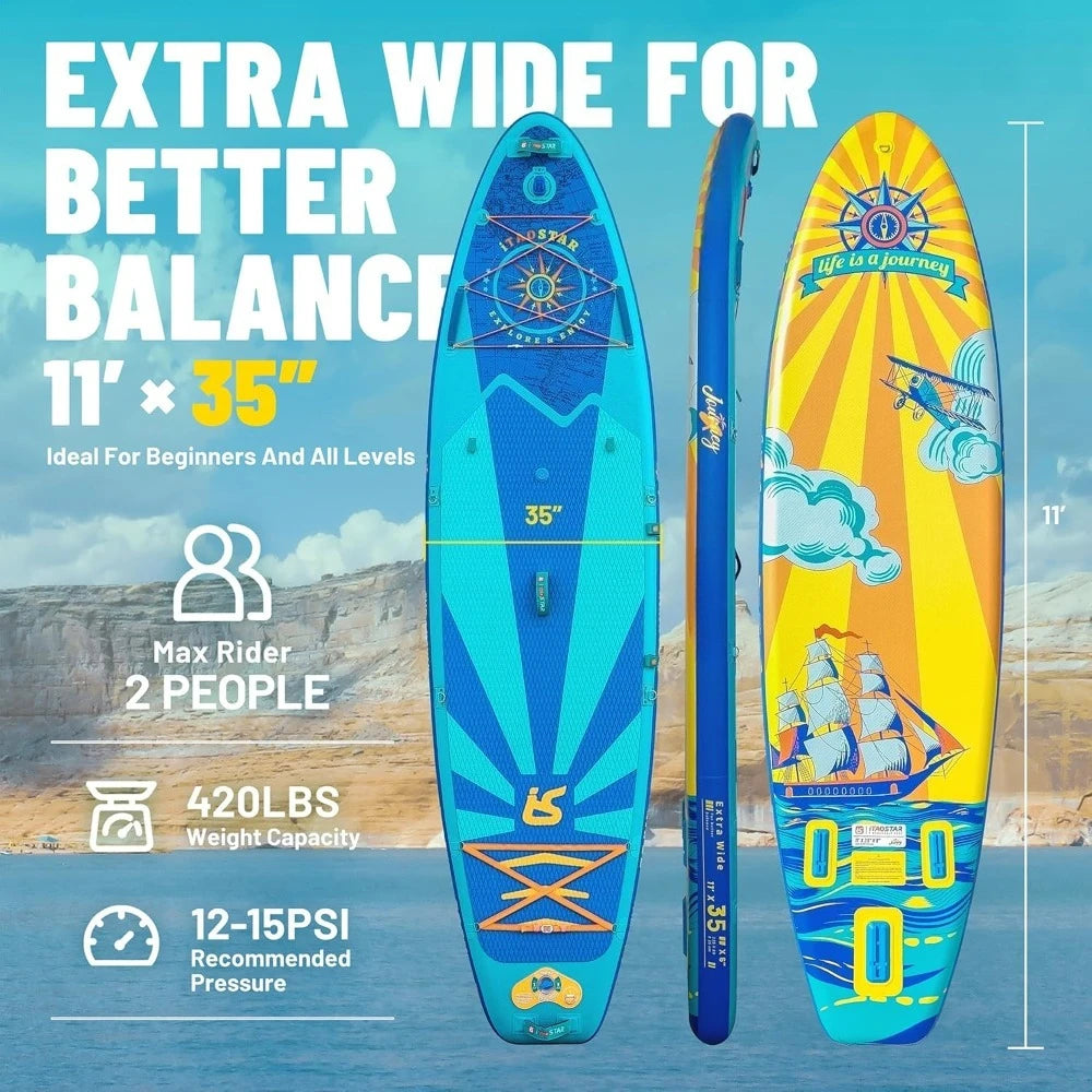 Popular Extra Wide Inflatable Stand Up Paddle Board With Accessories