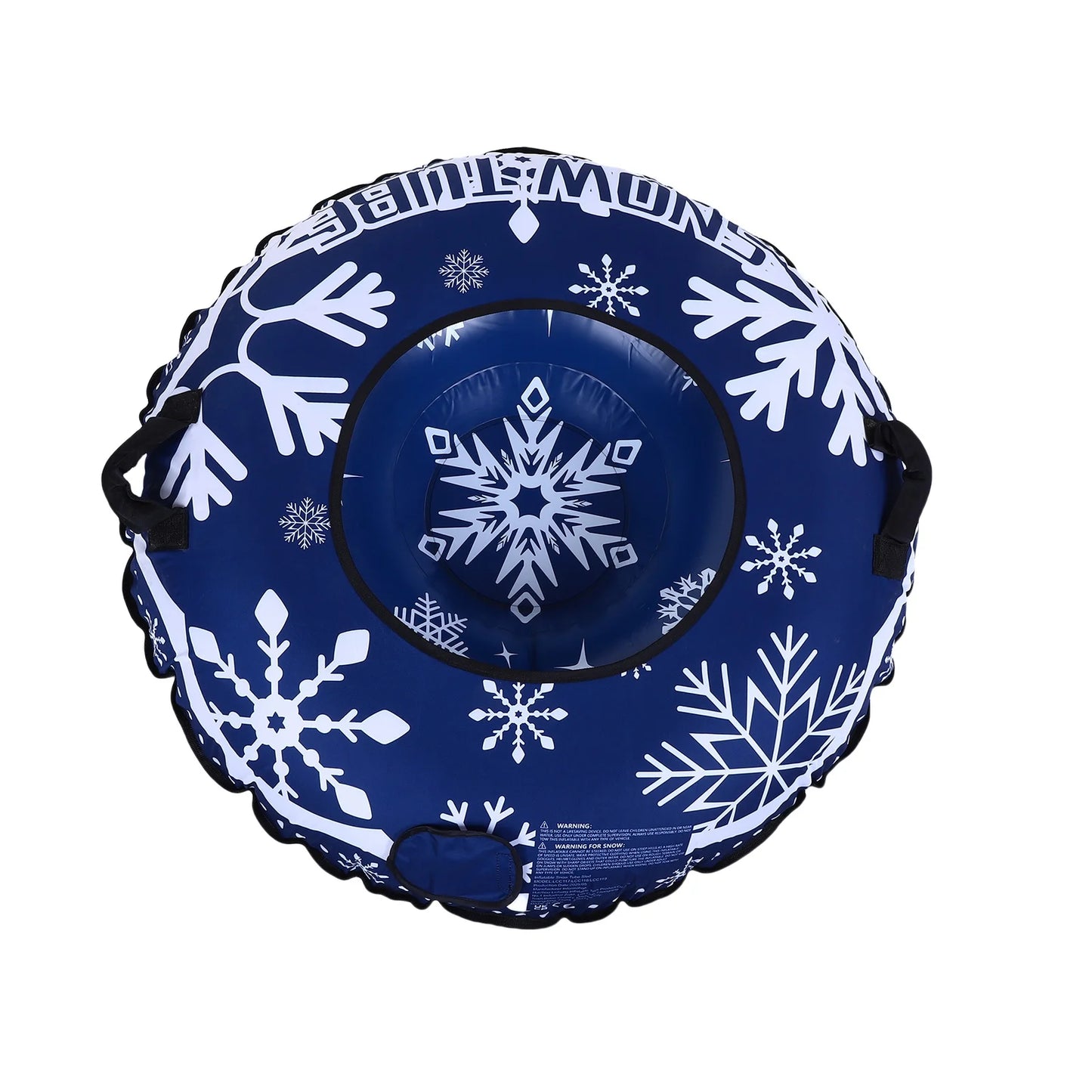 Inflatable Snow Tube Sled Heavy Duty for Sledding with Handles Tow Rope Winter Outdoor  for Boys Girls Adults