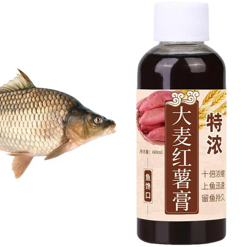 Fish Attractant Liquid 60ml High Concentration Fish Lures  Fishing Bait Additive