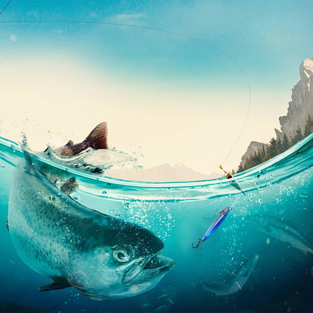 11cm/60g Metal Jig Fishing Lure  Bait Bass Fishing Bait Trout Jigging Lure