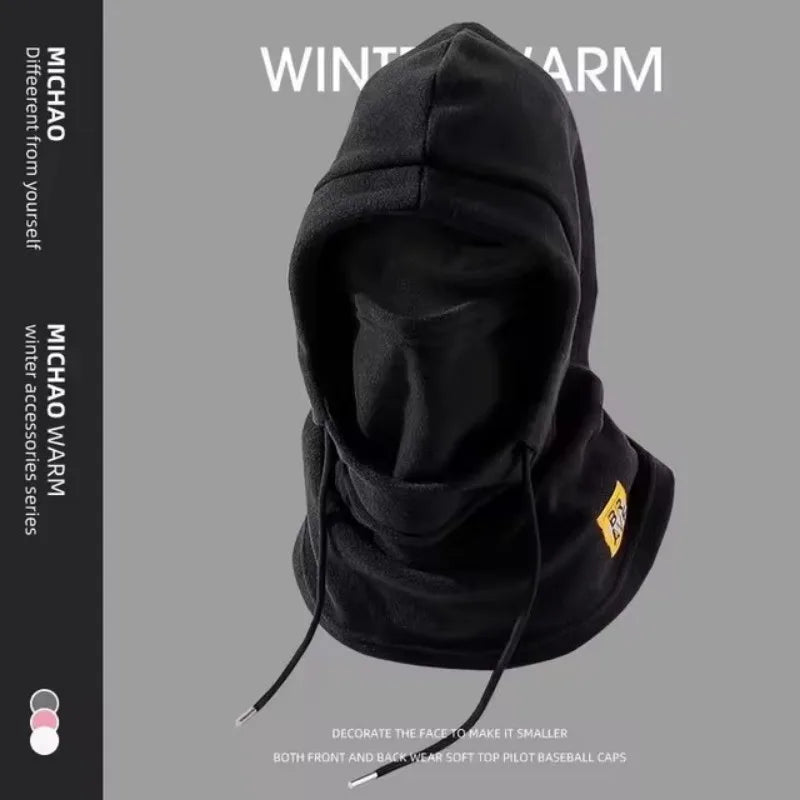 Winter Warm Hat with Mask and Neck Warmer 3-in-1 Windproof Balaclava  Cycling Cold Weather Protection