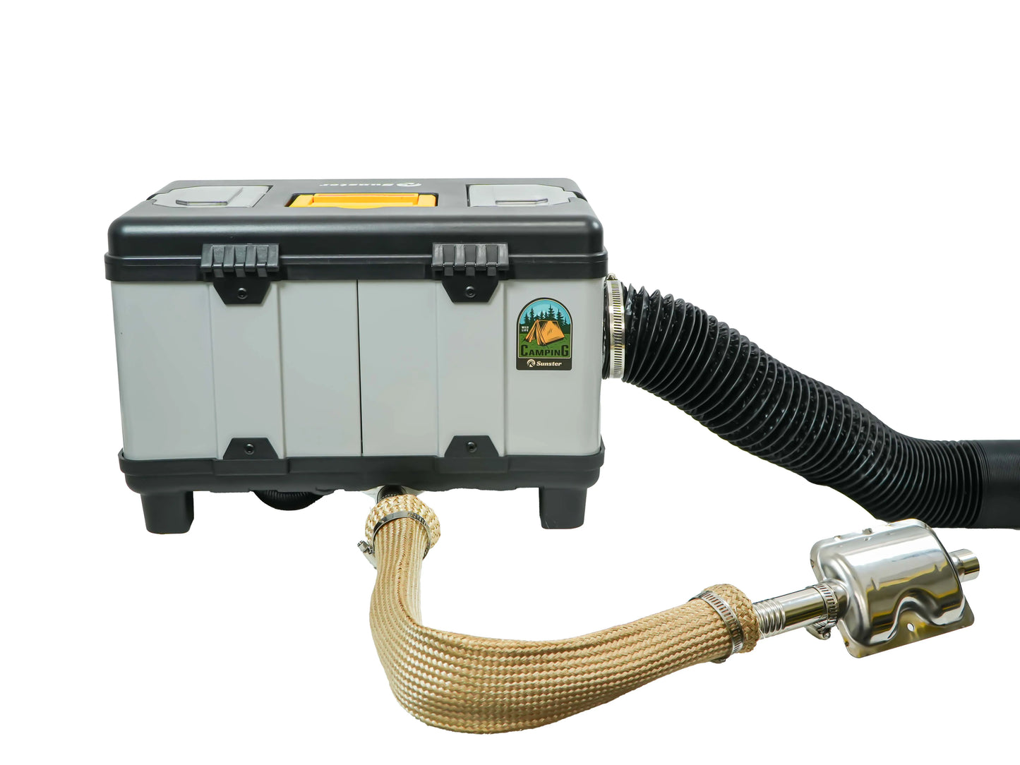 TB10Pro 8KW Diesel Heater 12V/24V/220V Diesel Parking Heater With LCD, Ventilation Mode ,CO Monitoring For Tent Trailer Garage RV