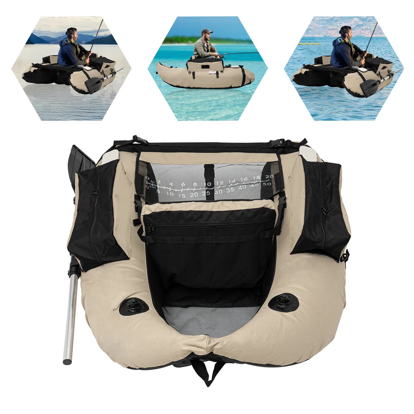 Outdoor 
 Inflatable Fishing Boat