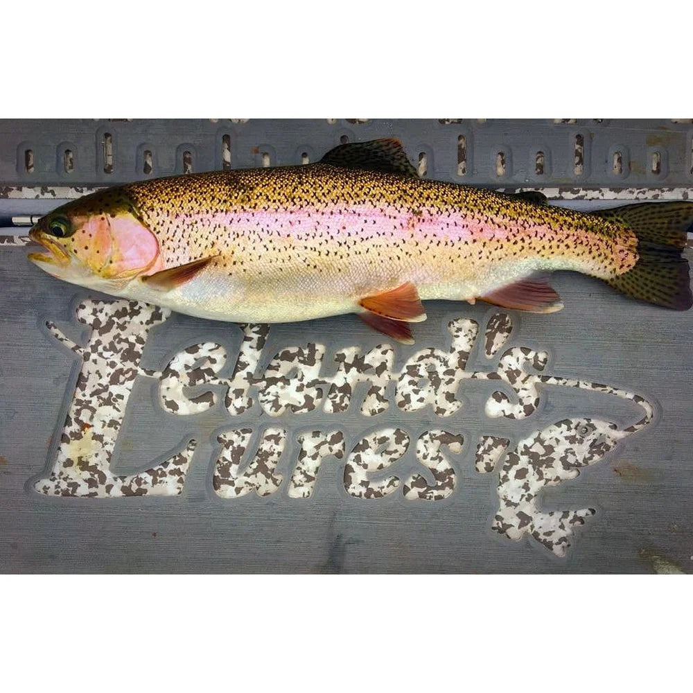 Neon Softbait Kit 85pc with 7 Colors Split-Tail Grubs Shad-