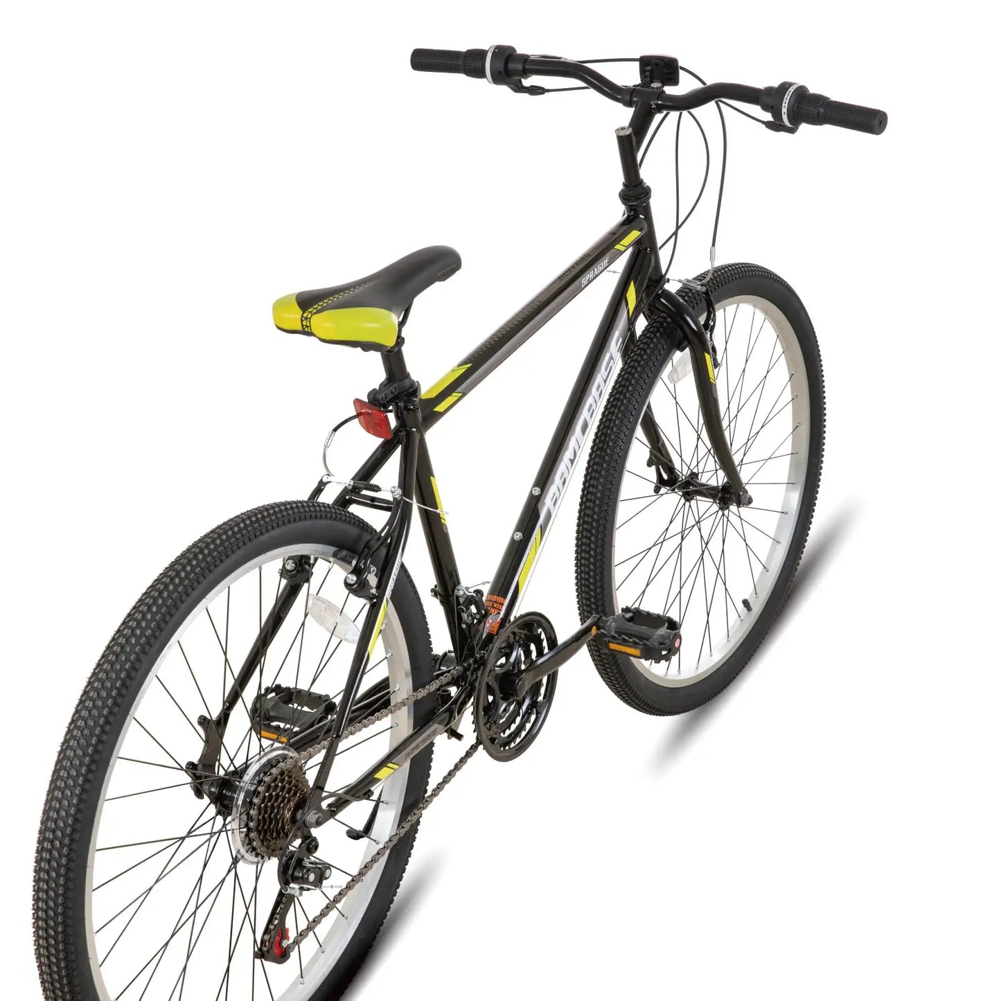 Hiland 24 26 inch Mountain Bike for Men Women, 21 Speeds High-Carbon Steel Frame,