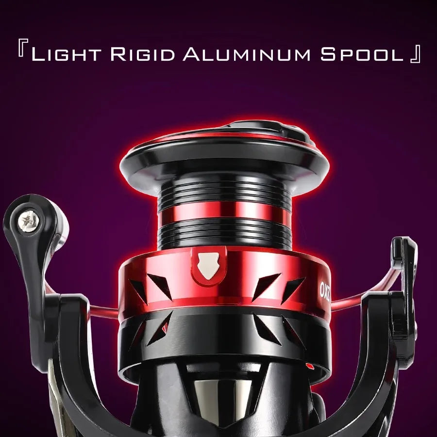 Ultralight Graphite Spinning Fishing Rod and Reel Combo
 2Piece