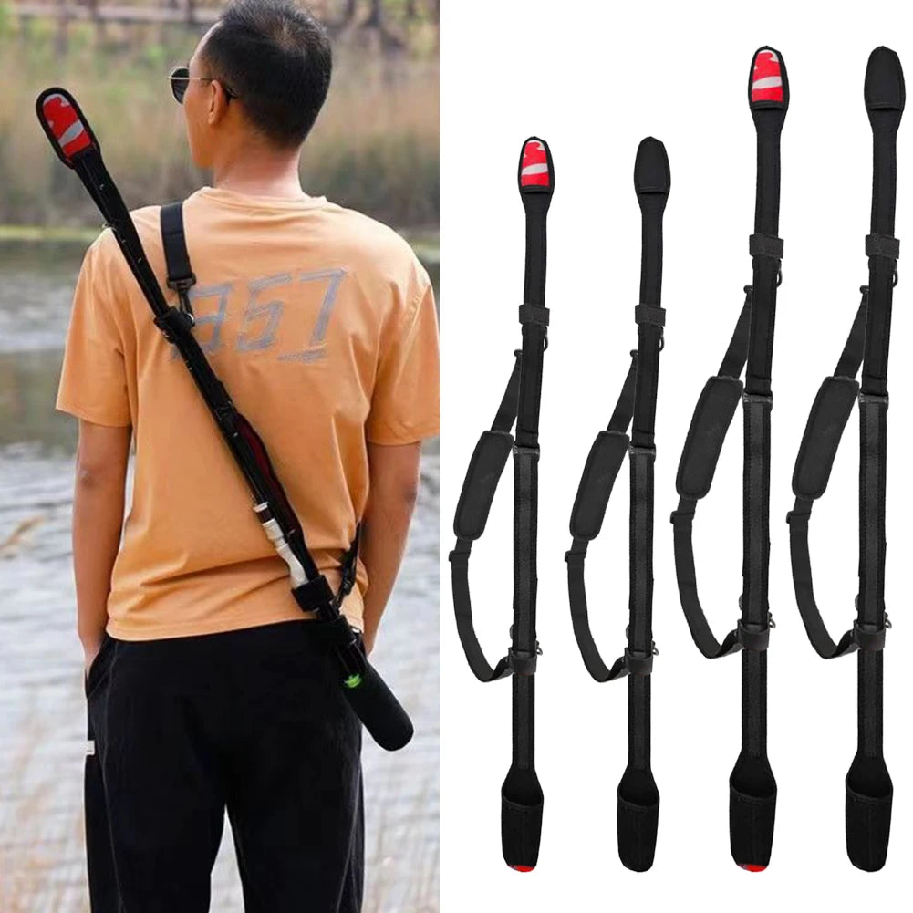 Fishing Rod Carry Strap  Portable Wear-resistant