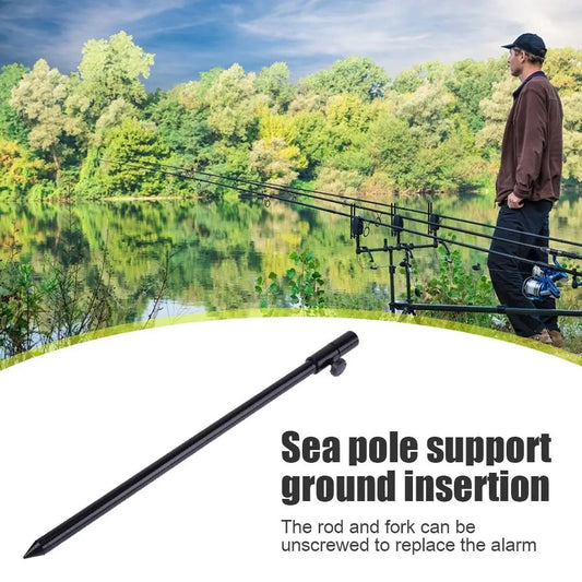 Hot Sale Fishing Bank Stick
 Adjustable Bank stick Bite Alarm Extension Rod Black
