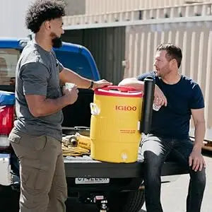 Igloo Cooler Water Beverage Dispenser, 10 Gallon Water Cooler,Insulated Drink Dispenser with Spout,Portable Handwashing Stations