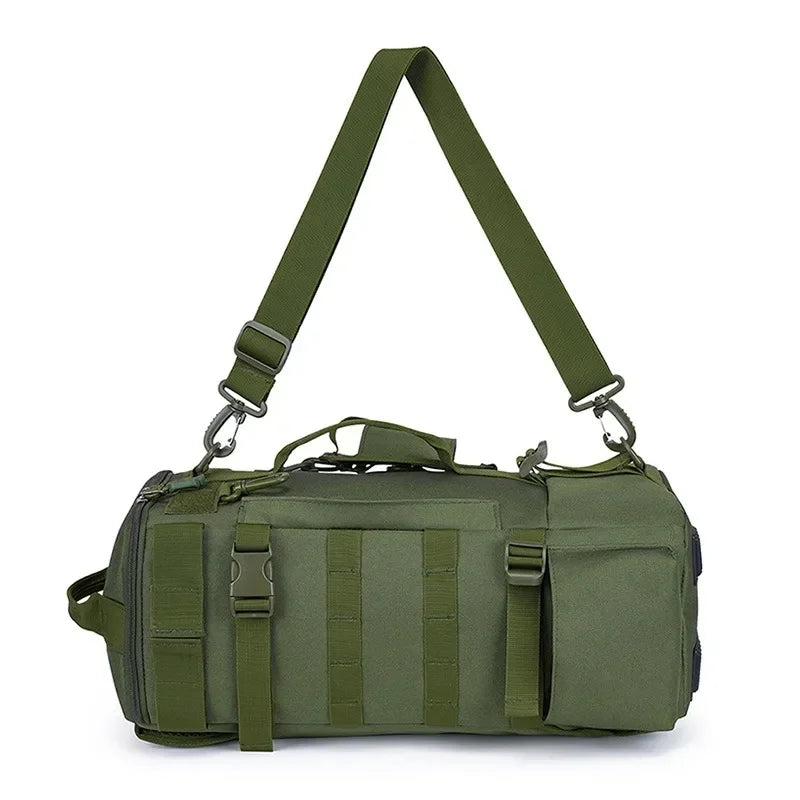 Fishing Backpack for Men Large Capacity Rod Storage Shoulder Bag Outdoor Sports Fish Equipment Storage Pack 2028