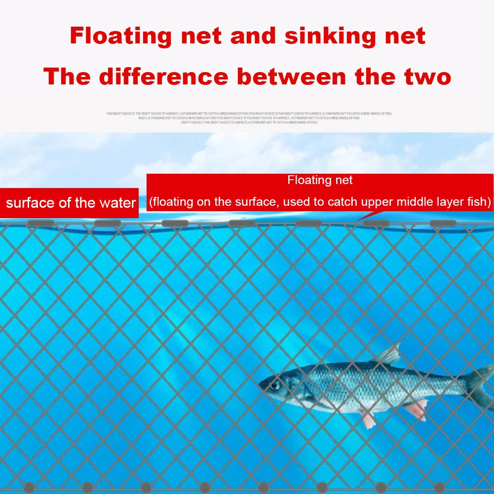 Nylon Strip Fishing Net
