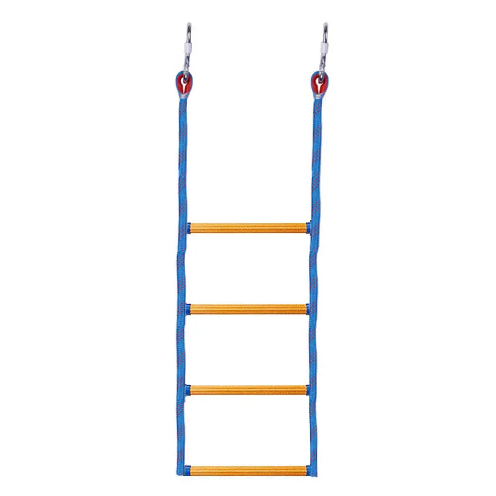 4 Step Heavy Duty Marine Rope Ladder  for Inflatable Boat Kayak Motorboat Canoeing