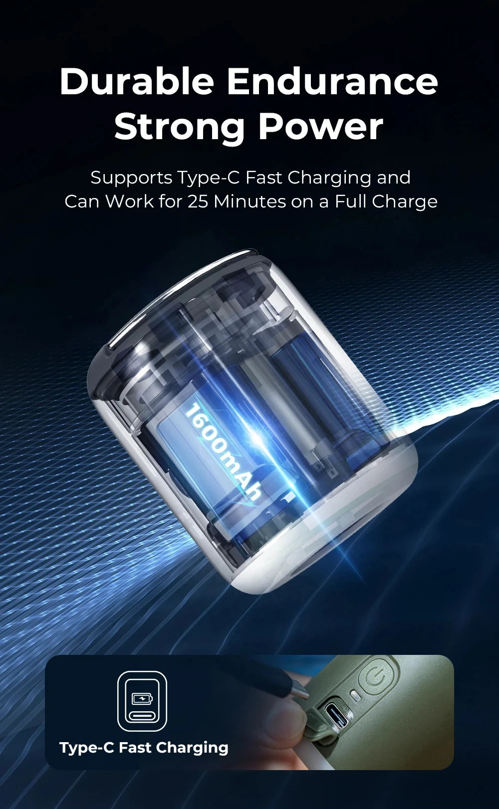 WESTTUNE Tiny Air Pump with Camping Lantern 4.5kPa Air Pump with Magnetic Design for Inflatable Air Mattress Sleeping Pads