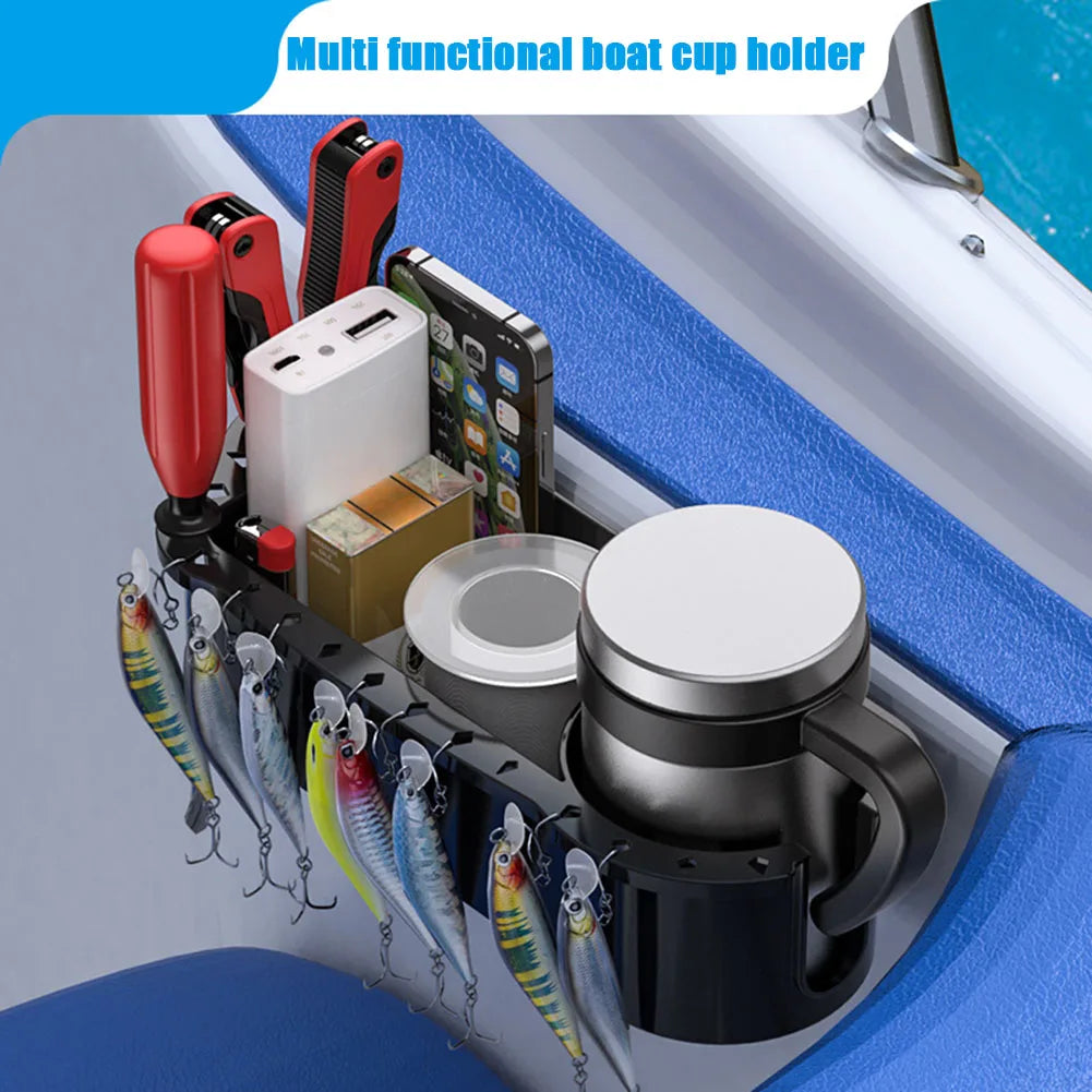 Marine Cup Holder 
 Storage Caddy Box Phone Drink 
 Tools