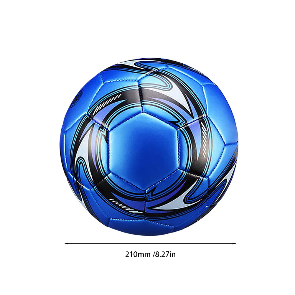 Size 5 Machine Stitched Waterproof Seamless Soccer Ball PVC Inflatable Sports Ball